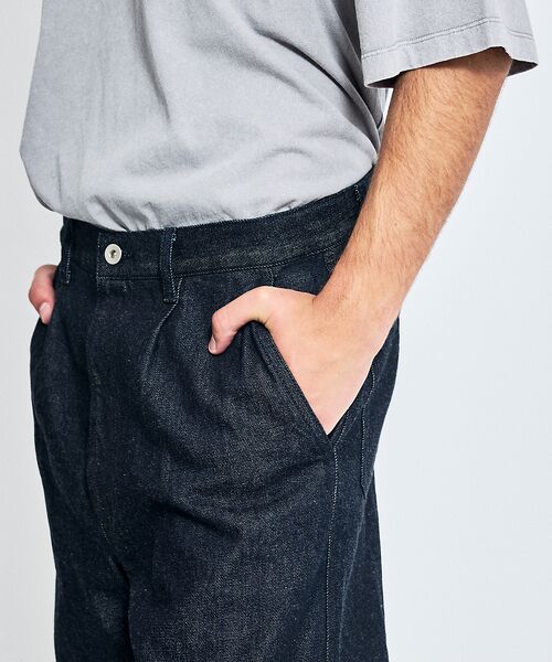 ABAHOUSE / アバハウス デニムパンツ | 【ウォッシュ加工】12.5oz デニム パンツ / カーブデニム | 詳細5