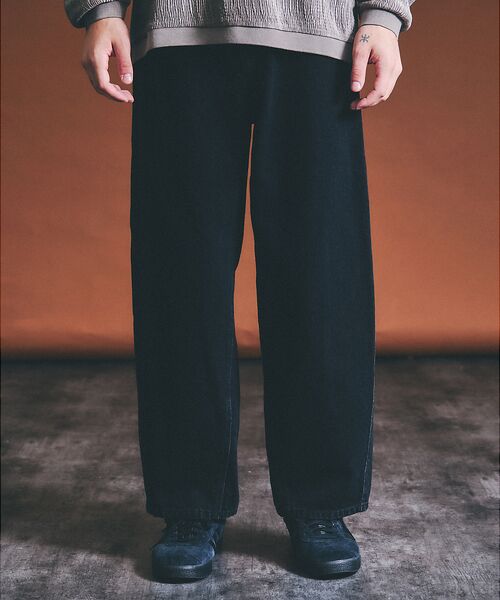 ABAHOUSE / アバハウス デニムパンツ | 【ウォッシュ加工】12.5oz デニム パンツ / カーブデニム | 詳細20