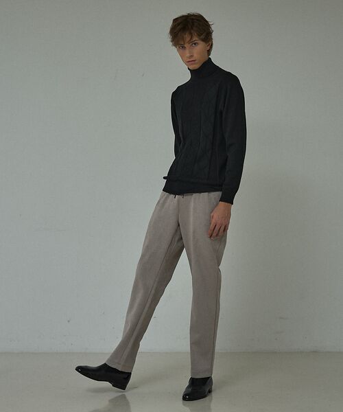 ABAHOUSE / アバハウス パンツ | 【セットアップ対応】ネオスエード イージーパンツ / スウェットパンツ | 詳細11