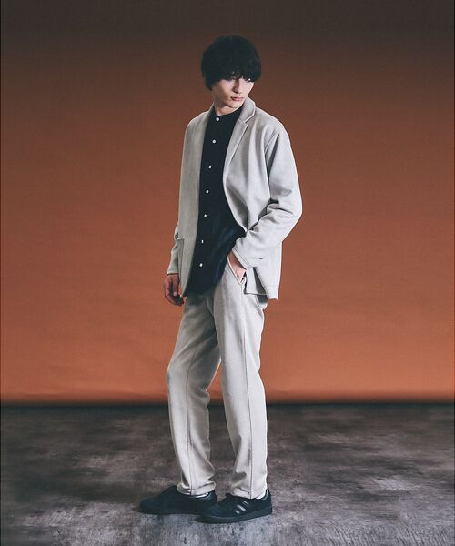 ABAHOUSE / アバハウス パンツ | 【セットアップ対応】ネオスエード イージーパンツ / スウェットパンツ | 詳細15