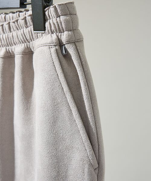 ABAHOUSE / アバハウス パンツ | 【セットアップ対応】ネオスエード イージーパンツ / スウェットパンツ | 詳細4