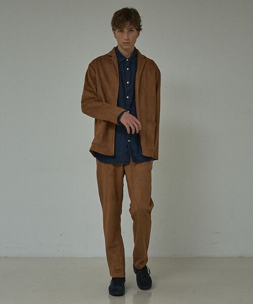 ABAHOUSE / アバハウス パンツ | 【セットアップ対応】ネオスエード イージーパンツ / スウェットパンツ | 詳細27