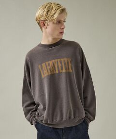 ABAHOUSE / アバハウス スウェット | 【REMI RELIEF / レミレリーフ】別注 ロゴプリント スウェット /