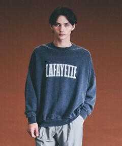 ABAHOUSE / アバハウス スウェット | 【REMI RELIEF / レミレリーフ】別注 ロゴプリント スウェット /