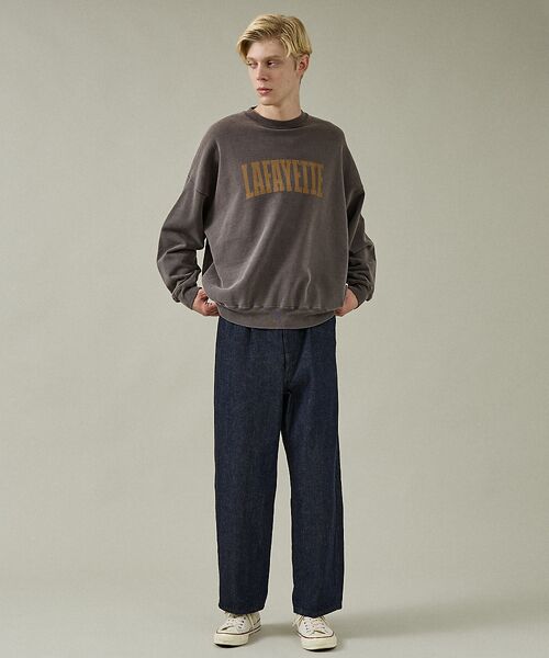 ABAHOUSE / アバハウス スウェット | 【REMI RELIEF / レミレリーフ】別注 ロゴプリント スウェット / | 詳細1