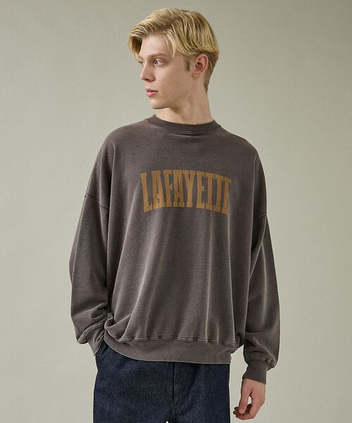 ABAHOUSE / アバハウス スウェット | 【REMI RELIEF / レミレリーフ】別注 ロゴプリント スウェット / | 詳細4