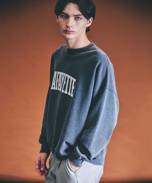 ABAHOUSE / アバハウス スウェット | 【REMI RELIEF / レミレリーフ】別注 ロゴプリント スウェット / | 詳細15