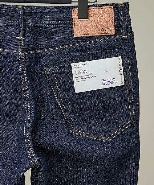 ABAHOUSE / アバハウス デニムパンツ | 【YANUK/ヤヌーク】PREMIUM2 スリムストレート MICHEL /ワン | 詳細3