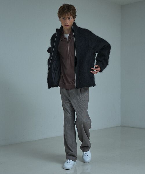 ABAHOUSE / アバハウス Tシャツ | 【ウォッシュ加工】ロング ハーフジップ プルオーバー / ロンT | 詳細15