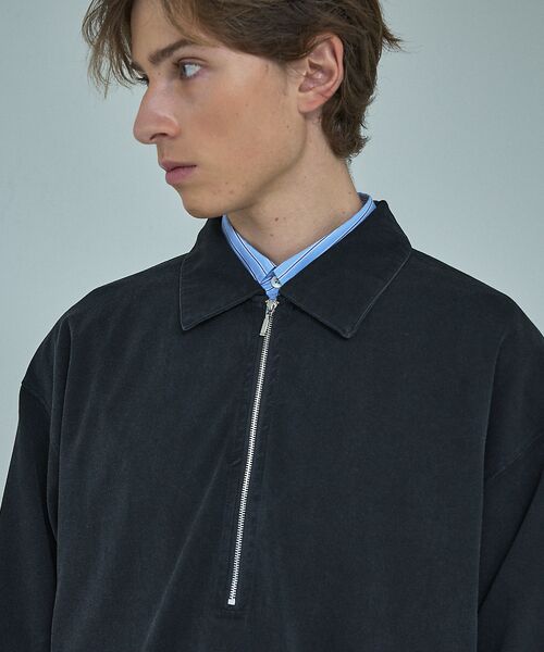 ABAHOUSE / アバハウス Tシャツ | 【ウォッシュ加工】ロング ハーフジップ プルオーバー / ロンT | 詳細26