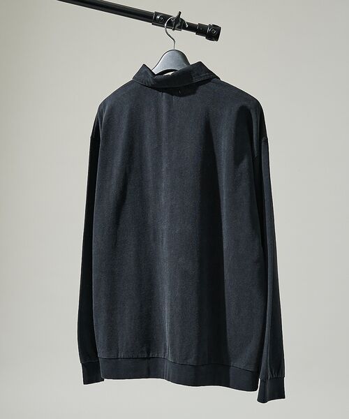 ABAHOUSE / アバハウス Tシャツ | 【ウォッシュ加工】ロング ハーフジップ プルオーバー / ロンT | 詳細18