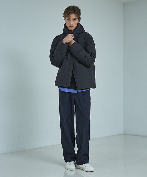 ABAHOUSE / アバハウス ポロシャツ | ベロアプリーツ ニットポロシャツ / オーバーサイズ | 詳細28