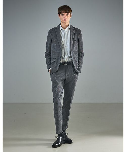 ABAHOUSE / アバハウス シャツ・ブラウス | 【ON/OFF兼用】360°ストレッチ ロンドンストライプ ワイドカラーシャツ | 詳細10