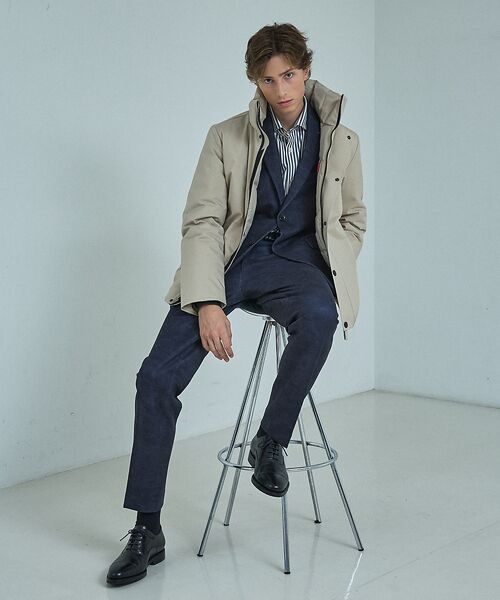 ABAHOUSE / アバハウス シャツ・ブラウス | 【ON/OFF兼用】360°ストレッチ ロンドンストライプ ワイドカラーシャツ | 詳細18