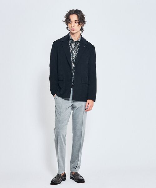 ABAHOUSE / アバハウス シャツ・ブラウス | 360°ストレッチ ゴブラン柄 ジャージーシャツ / 総柄シャツ | 詳細11