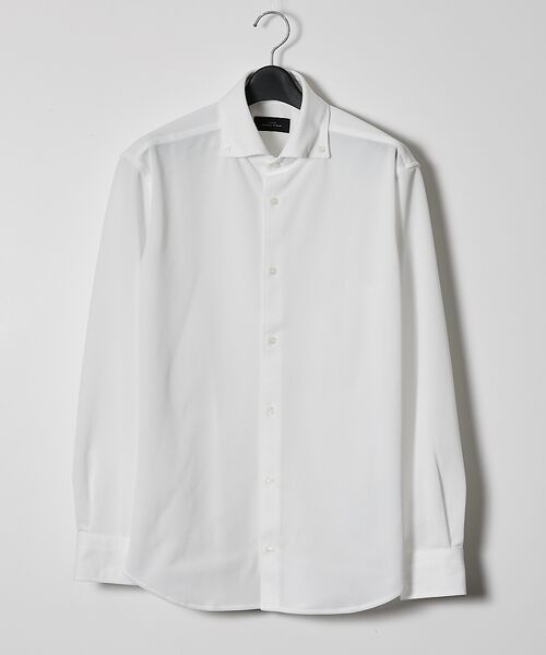 ABAHOUSE / アバハウス シャツ・ブラウス | 【ON/OFF兼用】MESH JERSEY ボタンダウンシャツ / FLEX S | 詳細2