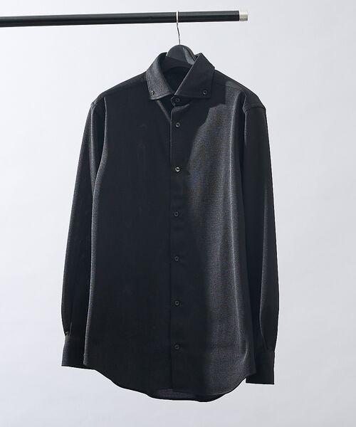 ABAHOUSE / アバハウス シャツ・ブラウス | 【ON/OFF兼用】MESH JERSEY ボタンダウンシャツ / FLEX S | 詳細5