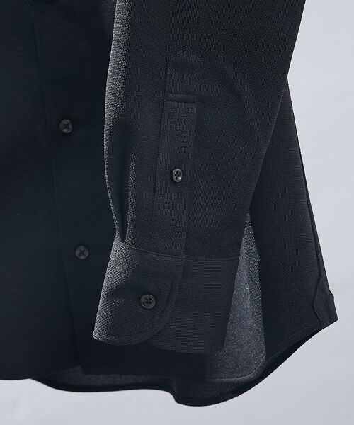 ABAHOUSE / アバハウス シャツ・ブラウス | 【ON/OFF兼用】MESH JERSEY ボタンダウンシャツ / FLEX S | 詳細8