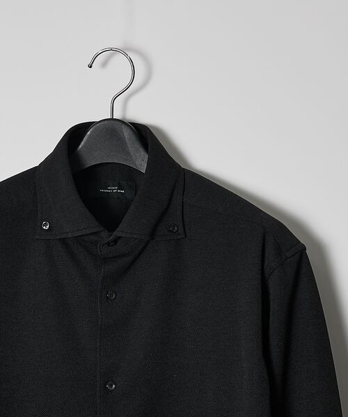 ABAHOUSE / アバハウス シャツ・ブラウス | 【ON/OFF兼用】MESH JERSEY ボタンダウンシャツ / FLEX S | 詳細12