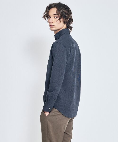ABAHOUSE / アバハウス シャツ・ブラウス | 【ON/OFF兼用】MESH JERSEY ボタンダウンシャツ / FLEX S | 詳細22
