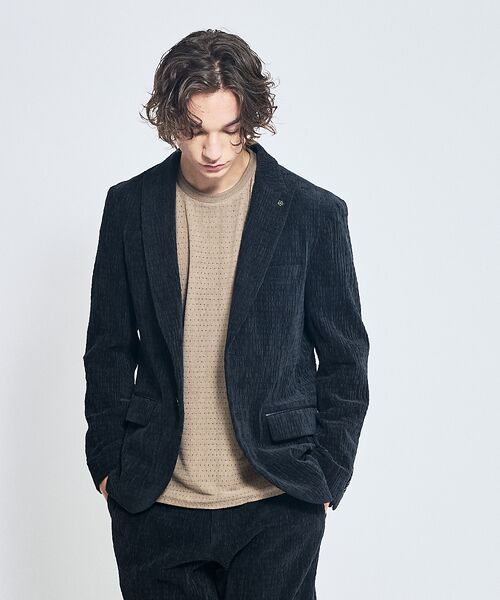 ABAHOUSE / アバハウス Tシャツ | アイレットベロア クルーネック長袖Tシャツ | 詳細8