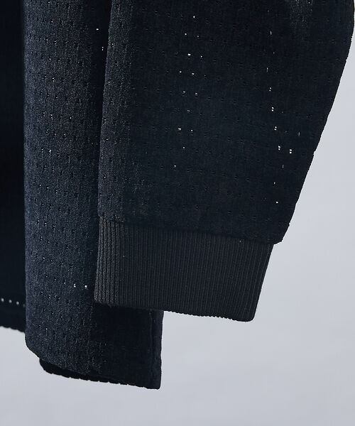 ABAHOUSE / アバハウス Tシャツ | アイレットベロア クルーネック長袖Tシャツ | 詳細13