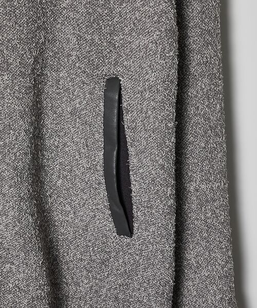 ABAHOUSE / アバハウス ブルゾン | カールヤーン ニットライダース / ニットブルゾン | 詳細4