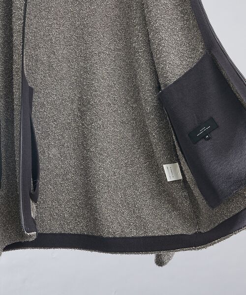 ABAHOUSE / アバハウス ブルゾン | カールヤーン ニットライダース / ニットブルゾン | 詳細5