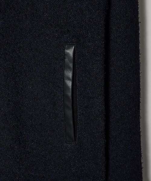 ABAHOUSE / アバハウス ブルゾン | カールヤーン ニットライダース / ニットブルゾン | 詳細13