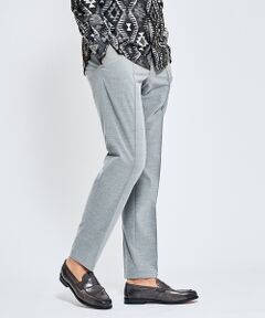 ABAHOUSE / アバハウス スラックス・ドレスパンツ | 【ON/OFF兼用】パウダータッチ  ピンタック イージースラックス / 360