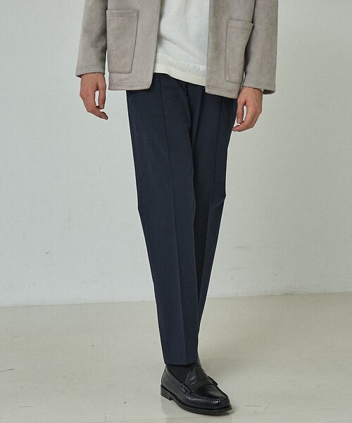 ABAHOUSE / アバハウス スラックス・ドレスパンツ | 【ON/OFF兼用】パウダータッチ  ピンタック イージースラックス / 360 | 詳細7