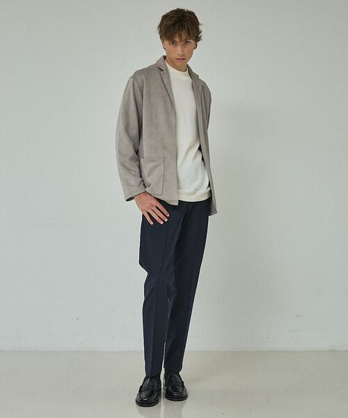 ABAHOUSE / アバハウス スラックス・ドレスパンツ | 【ON/OFF兼用】パウダータッチ  ピンタック イージースラックス / 360 | 詳細8