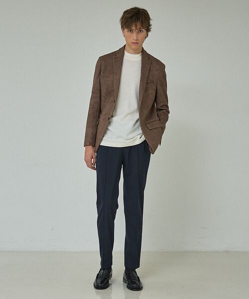 ABAHOUSE / アバハウス スラックス・ドレスパンツ | 【ON/OFF兼用】パウダータッチ  ピンタック イージースラックス / 360 | 詳細9