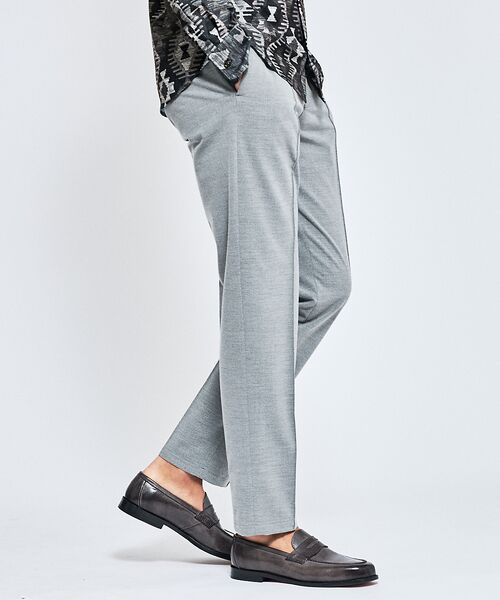 ABAHOUSE / アバハウス スラックス・ドレスパンツ | 【ON/OFF兼用】パウダータッチ  ピンタック イージースラックス / 360 | 詳細19