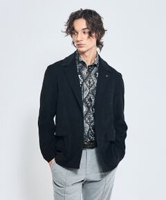 ABAHOUSE / アバハウス テーラードジャケット | 綾スウェード ストレッチ ジャケット