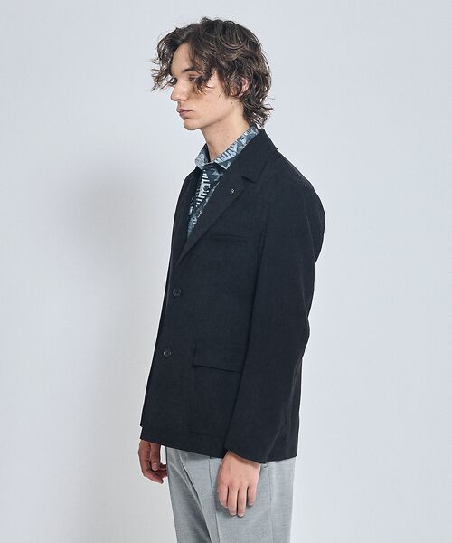 ABAHOUSE / アバハウス テーラードジャケット | 綾スウェード ストレッチ ジャケット | 詳細9