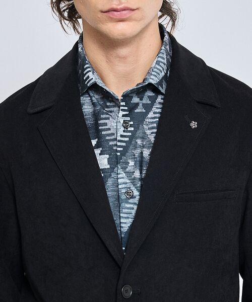 ABAHOUSE / アバハウス テーラードジャケット | 綾スウェード ストレッチ ジャケット | 詳細11