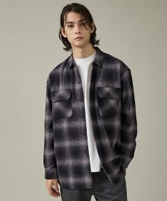 ABAHOUSE / アバハウス シャツ・ブラウス | 【Dickies / ディッキーズ】オーバーサイズ ネルオンブレチェック ワーク