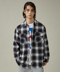 ABAHOUSE / アバハウス シャツ・ブラウス | 【Dickies / ディッキーズ】オーバーサイズ ネルオンブレチェック ワーク