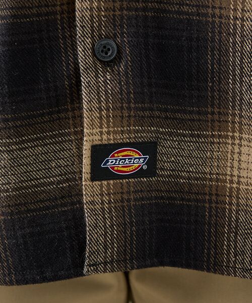ABAHOUSE / アバハウス シャツ・ブラウス | 【Dickies / ディッキーズ】オーバーサイズ ネルオンブレチェック ワーク | 詳細10