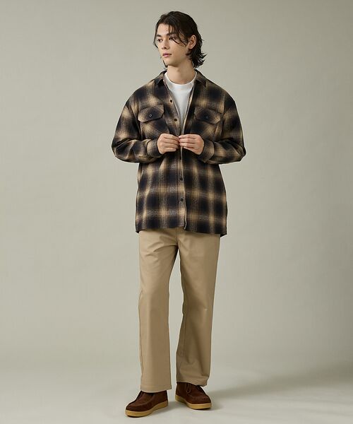 ABAHOUSE / アバハウス シャツ・ブラウス | 【Dickies / ディッキーズ】オーバーサイズ ネルオンブレチェック ワーク | 詳細2