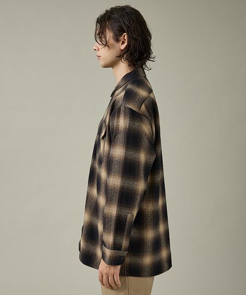 ABAHOUSE / アバハウス シャツ・ブラウス | 【Dickies / ディッキーズ】オーバーサイズ ネルオンブレチェック ワーク | 詳細5