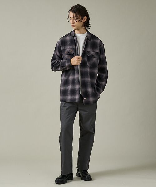 ABAHOUSE / アバハウス シャツ・ブラウス | 【Dickies / ディッキーズ】オーバーサイズ ネルオンブレチェック ワーク | 詳細11