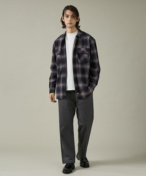 ABAHOUSE / アバハウス シャツ・ブラウス | 【Dickies / ディッキーズ】オーバーサイズ ネルオンブレチェック ワーク | 詳細12