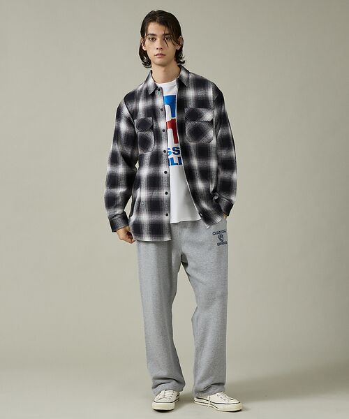 ABAHOUSE / アバハウス シャツ・ブラウス | 【Dickies / ディッキーズ】オーバーサイズ ネルオンブレチェック ワーク | 詳細15