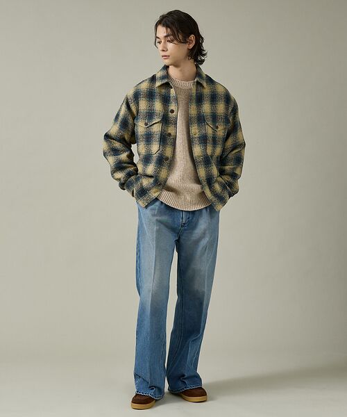 ABAHOUSE / アバハウス ブルゾン | 【PENDLETON / ペンドルトン】CPO Jacket / シーピーオージ | 詳細1