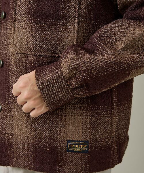 ABAHOUSE / アバハウス ブルゾン | 【PENDLETON / ペンドルトン】CPO Jacket / シーピーオージ | 詳細10