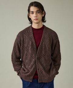 ABAHOUSE / アバハウス カーディガン・ボレロ | 【PENDLETON/ペンドルトン】Lace Stitch Cardigan/カ