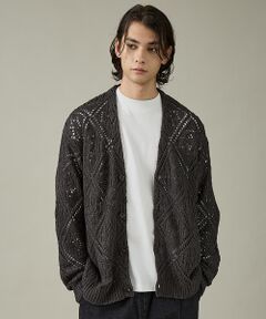ABAHOUSE / アバハウス カーディガン・ボレロ | 【PENDLETON/ペンドルトン】Lace Stitch Cardigan/カ
