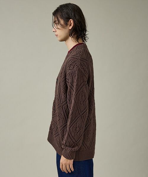 ABAHOUSE / アバハウス カーディガン・ボレロ | 【PENDLETON/ペンドルトン】Lace Stitch Cardigan/カ | 詳細5